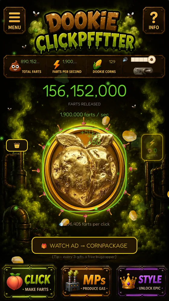 Golden dookie clicker