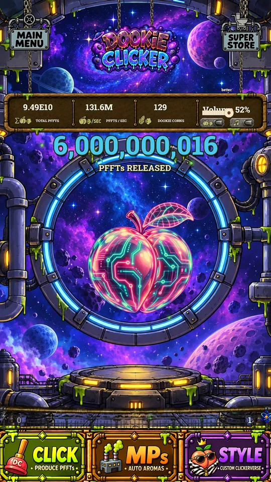 Cosmic peach in Deep Space Sewer